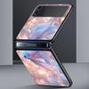 Жесткий чехол из поликарбоната с изображением золотой рыбки для Samsung Galaxy Z Flip 7 6 5 4 Черный чехол для Galaxy Z Flip 3 Складной корпус Fundas Сумка
