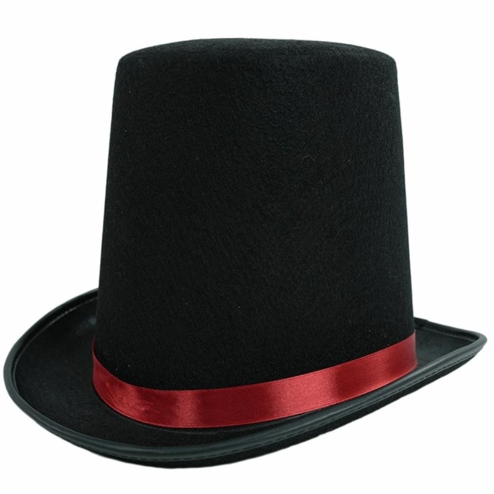 Carnival Dress Up Magician Hat Masquerade Role Play Gentleman's Hat Funny Decoration Party Hat Stage Performances