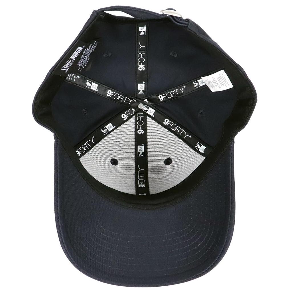 Простая кепка NewEra 9FORTY 99HeadwearShop с наклейкой Бейсбольная кепка с логотипом сбоку Navy Navy [New Era] Мужская Женская [Товар]