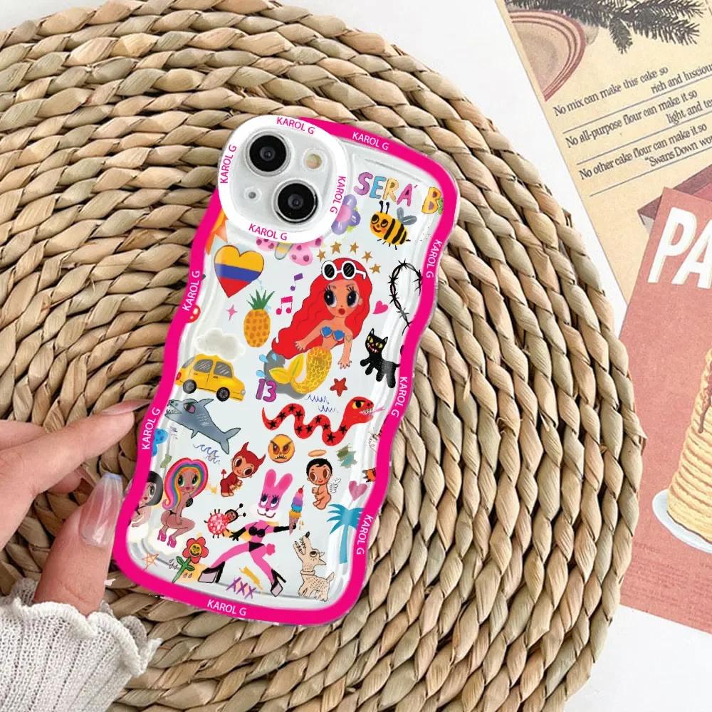 Karol G Manana Sera Bonito Phone Case For IPhone 15 13 12 12 14 Pro XS MAX Mini X XR SE2 7 Plus Soft Silicon Transparent Cover