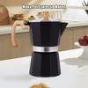Кофеварка Moka Pot Espresso, простая в очистке, кофеварка для плиты, алюминиевый итальянский дизайн, кубинская кофеварка для насыщенного вкуса