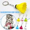 Mini Simulation Badminton Keychain Pendant Sports Ornaments Gift Small Keychain C6G1