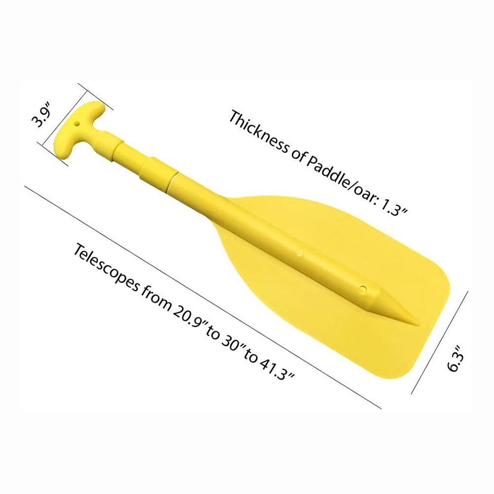 Спорт на открытом воздухе на воде телескопическое весло портативное регулируемое весло из алюминиевого сплава безопасная лодка