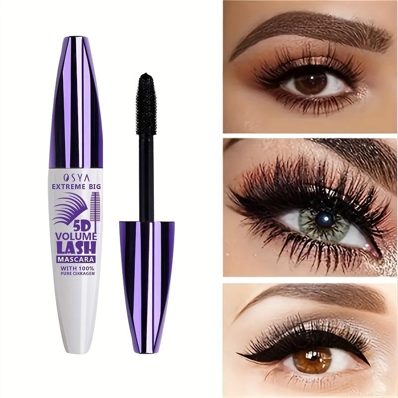 5D Curl & Volume Mascara Waterproof Smudge-Proof Formaldehyde-Free For Lush Long-Lasting Lashes