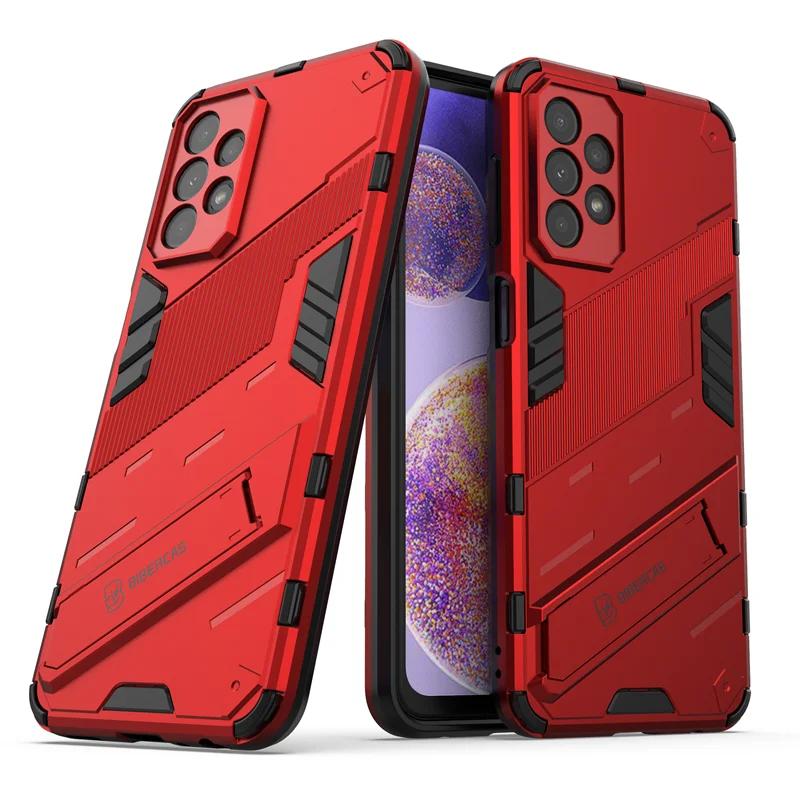 For Samsung Galaxy A23 4G Shockproof Armor Phone Case For A23 SM-A235F A235M A235N Anti-Fall Protect Back Cover Kickstand Coque