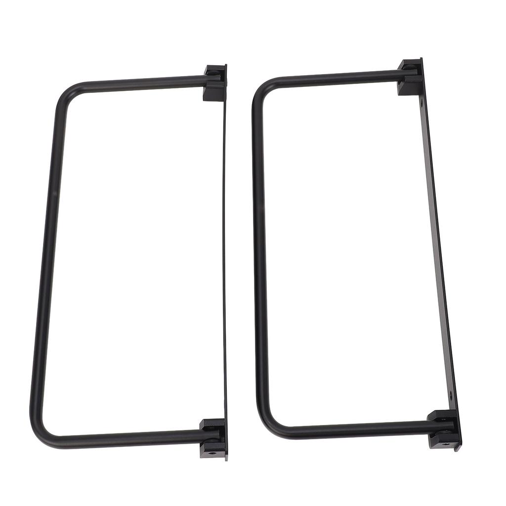 2 шт. Складная подставка для обуви для дома на колесах, алюминиевый сплав, компактная, настенная полка-органайзер для обуви для отеля, гостиной, черная