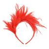 Повязка на голову с перьями, украшение для карнавальной вечеринки, танцевальное представление, повязка на голову