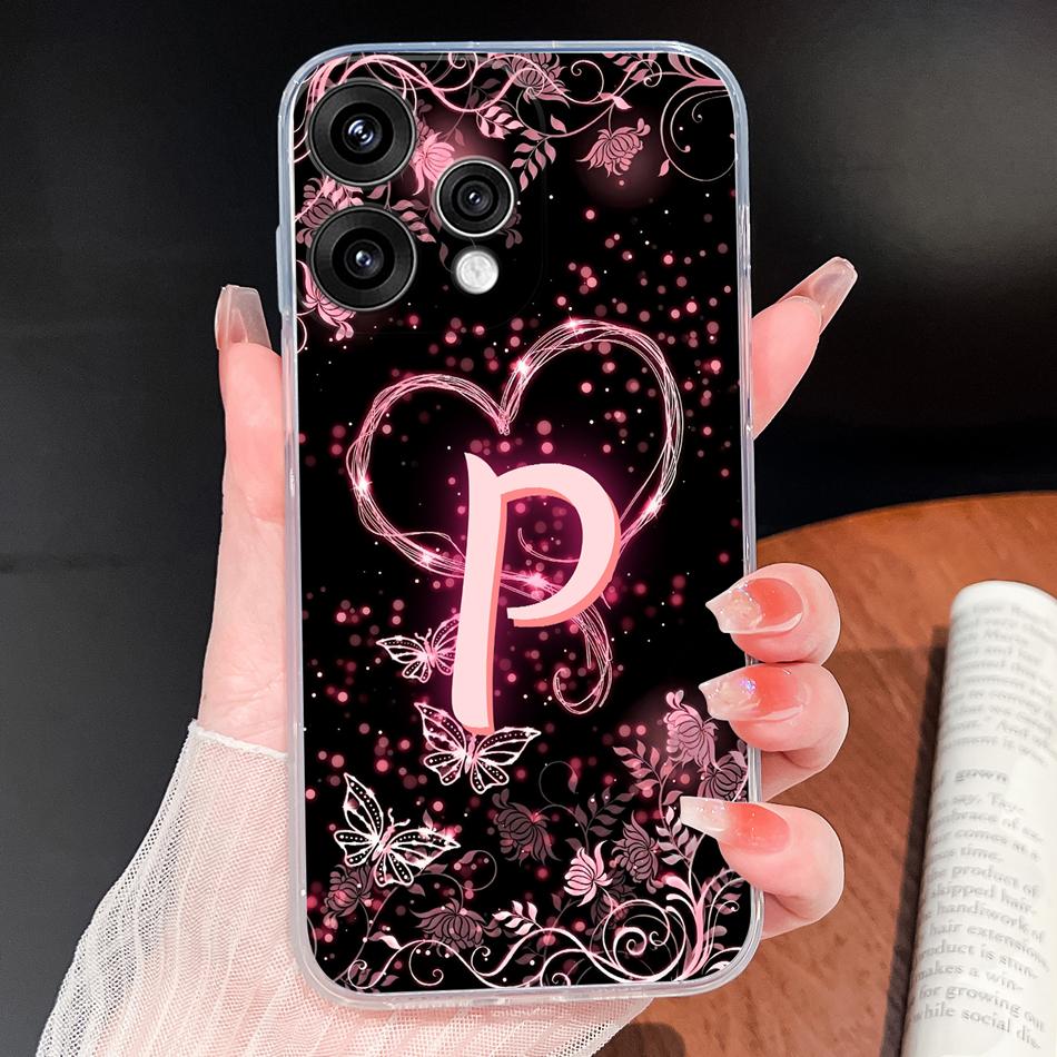 Чехол для телефона Oppo Reno 15 Pro Mini 15F 15C 5G Великолепные Звездные Буквы Ударопрочный Корпус Для Oppo Reno15 Мягкий Прозрачный Силиконовый Funda
