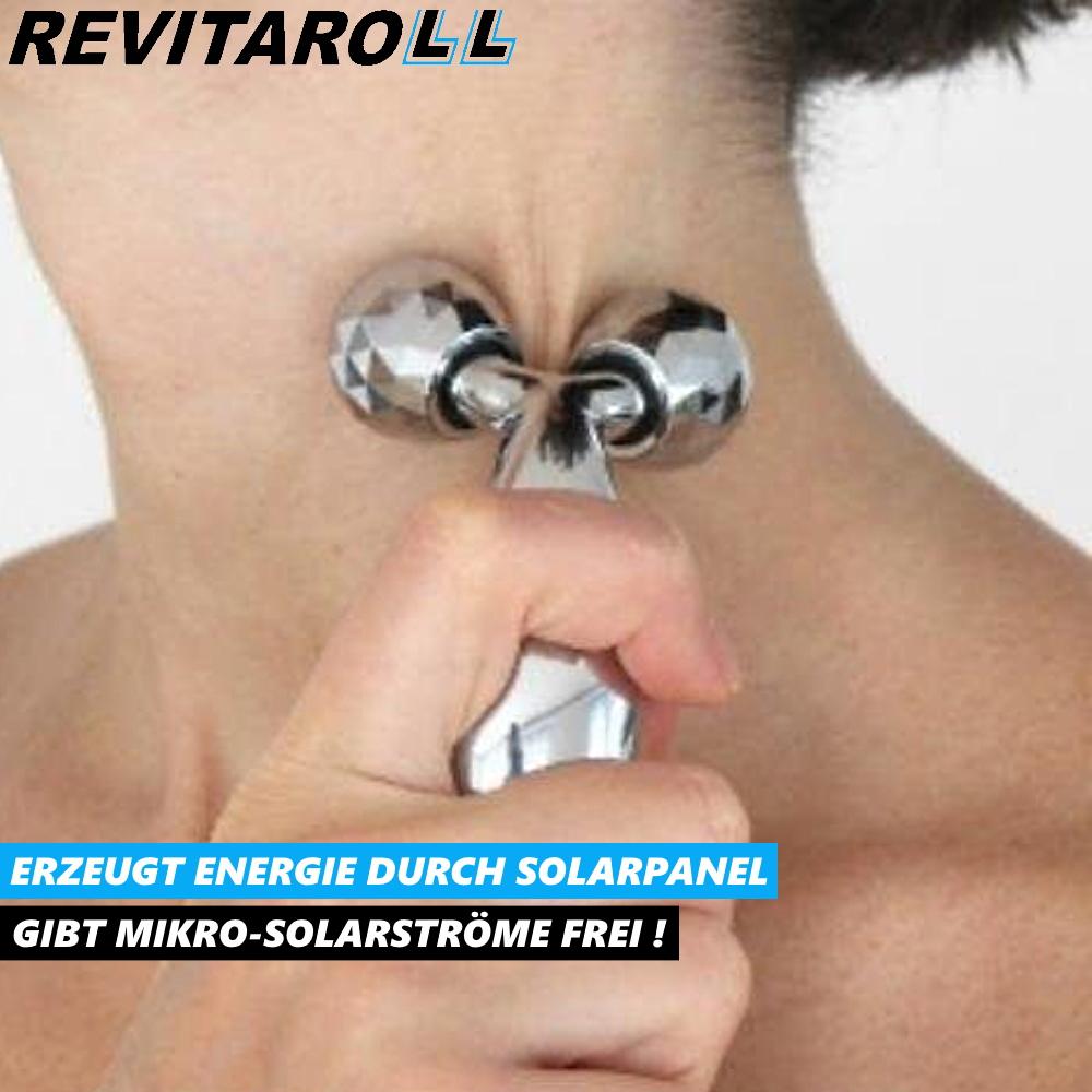 REVITAROLL 3D Mini Face Massage Roller Facial Roller Face Massager