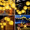 20/30LED Solar String Lights Solar Fairy Lights Outdoor 8 Modes Atmosphere Lighting For Garden Parties Weddings Decoration