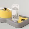Large Capacity 3 In 1 Cat Bowl Protection Neck Dog Water Dispenser Pet Food Container  for Home