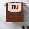 Милая Nutella Мягкое полотенце для лица Быстросохнущее для бассейна и ванной Хлопковые полотенца Впитывающее Быстро