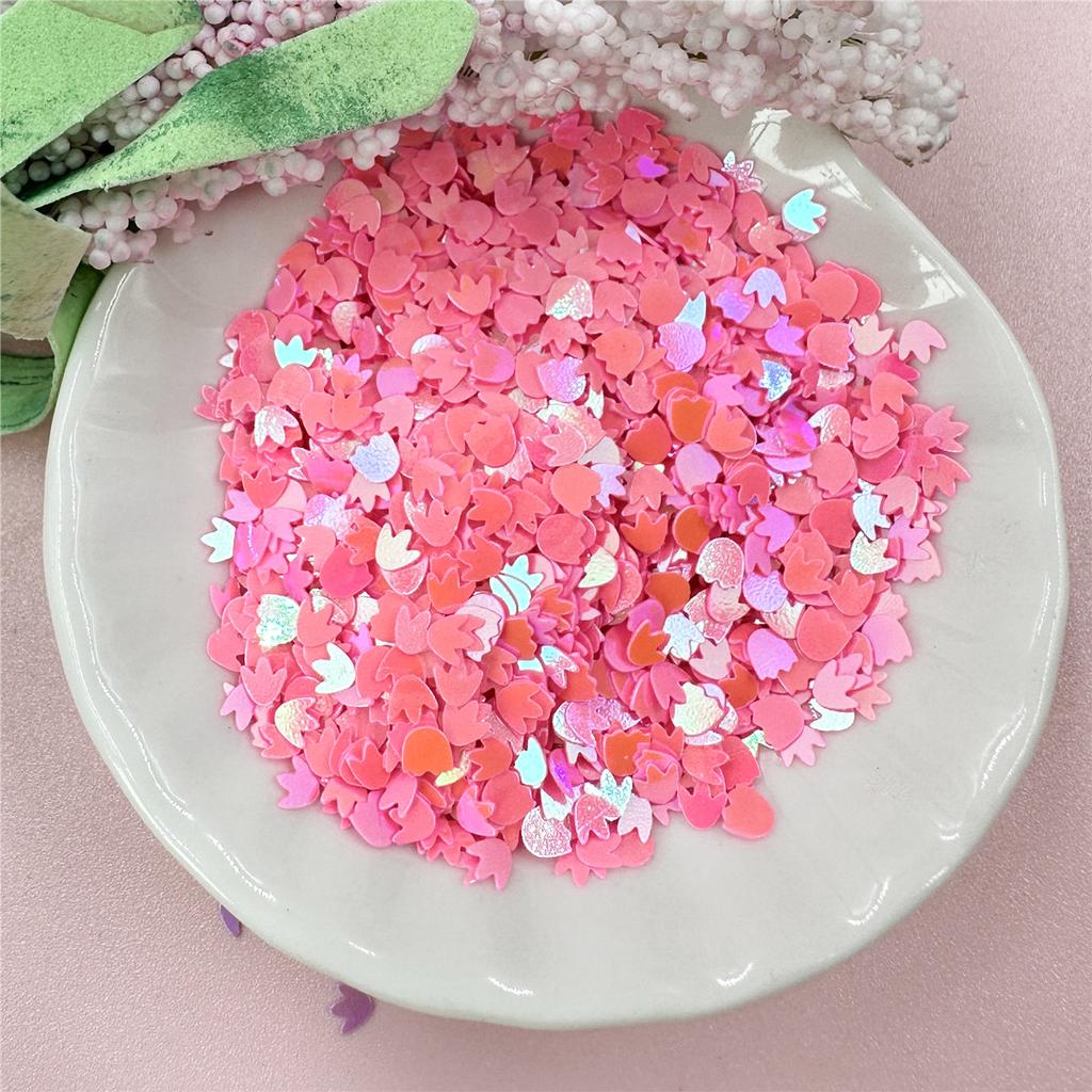 Высокое качество, модные акриловые декоративные блестки «сделай сам», полые ПВХ блестки, 1000 шт., милые смоляные блестки, маленькие ножки, 3,3*3,2 мм