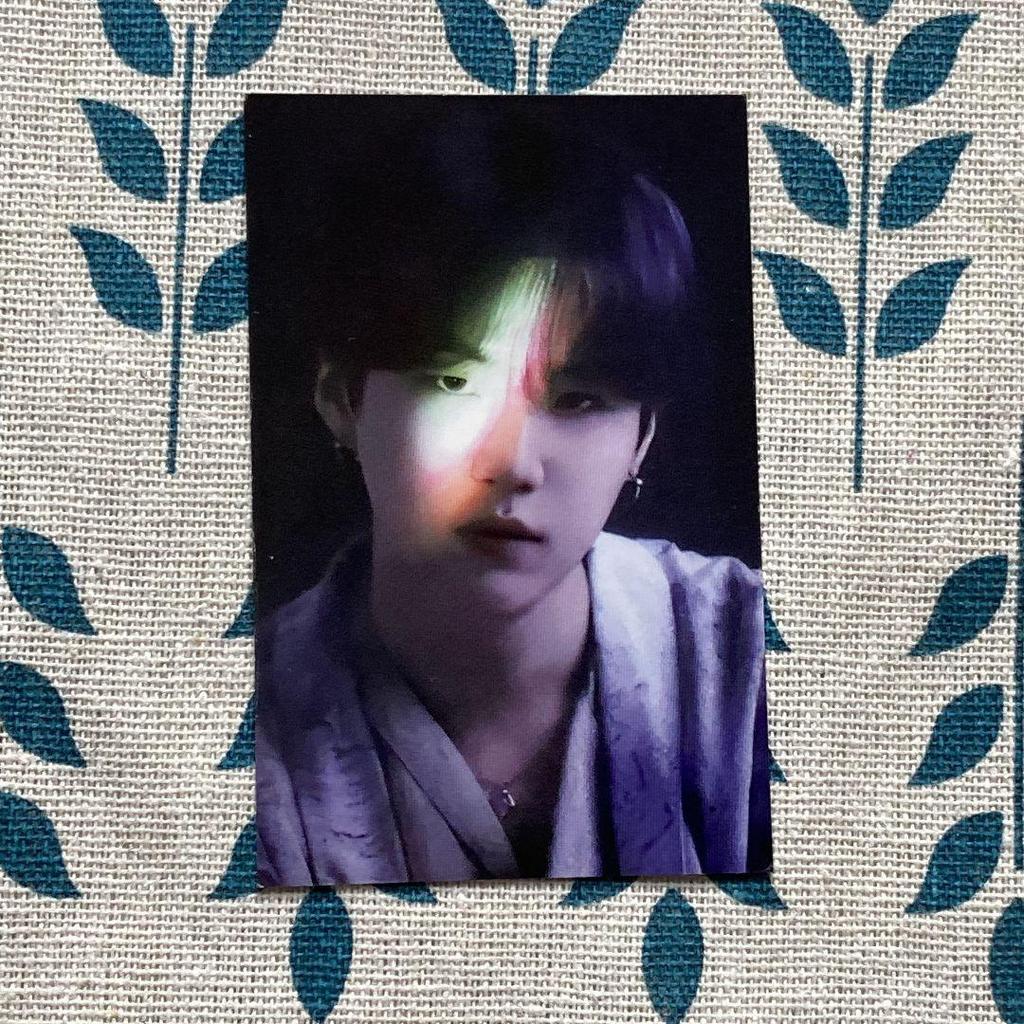 [USED] BTS Yoongi Proof Random Sanok Trading Card