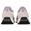 Adidas Originals Retropy E5 Fabric Leather Shock Absorbing Non-Slip Wear-Resistant Low-Top Sports Casual Shoes Women Sneakers Gray White GY9916