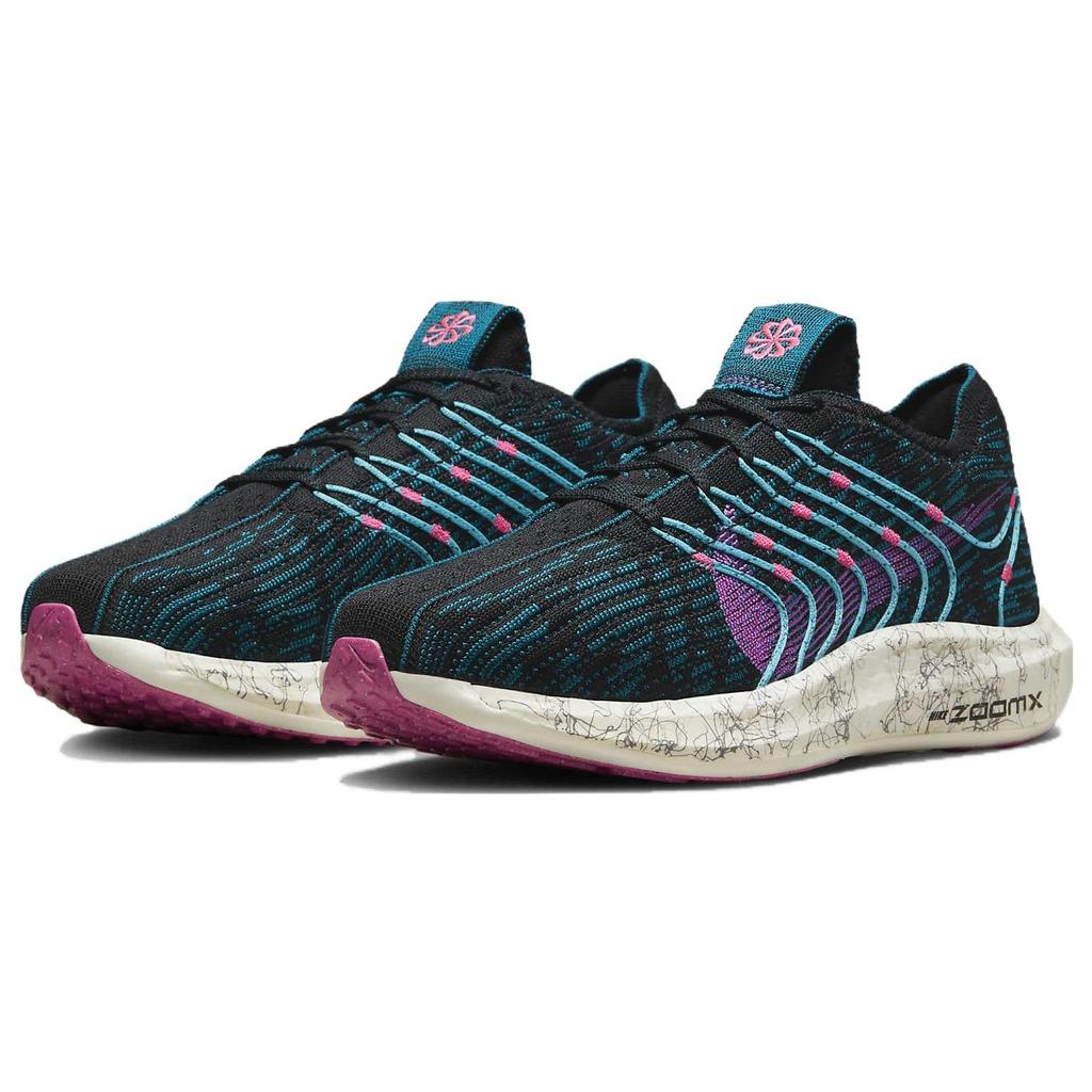 Nike Pegasus Turbo Next Nature SE Black Fuchsia Dream женские кроссовки Green-Abyss Hyper-Pink FJ2975-001