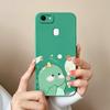 For Oppo F5 F15 F7 F9 F11 F21 F17 F19 Pro Plus Phone Case Cute Anime Dinosaur Pattern Soft Slim Silicone Camera Protection Cover For Oppo Bumper Shell