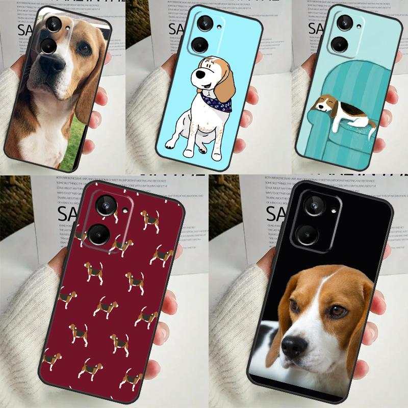 Beagle Dog For Realme 12 Pro Plus 11 10 9 C67 C55 C53 C35 C33 C30 C25s C21Y C15 GT3 GT5 GT Neo 5 Case