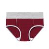 Minimalist Mid Waist Briefs Plus Plus Oversized Underwear with Cotton Lifting Buttocks Waist Cinching Triangle Panties for Women