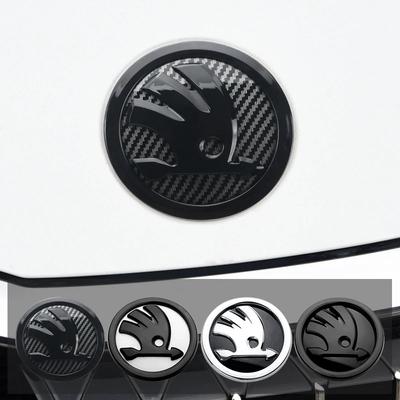 2025 Новый 80мм 90мм ABS Значок Для Skoda Fabia 1 2 Octavia a7 RS Superb Rapid Yeti Karoq Vision Автомобиль Передний Задний Багажник Задняя Дверь