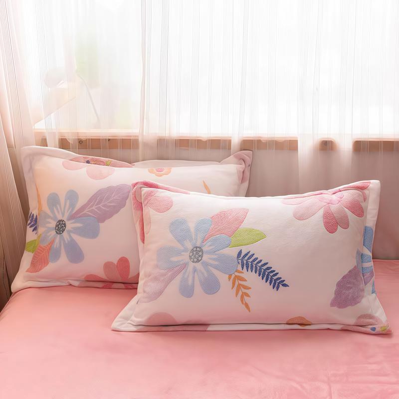 WOSTAR Winter Warm Plush Quilt Cover 220X240 Fluffy Velvet Fleece Luxury Double Bed Duvet Cover Couple Bedding Set King Size