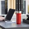 [Red Dot Design Award 2025 Winner] Le Creuset Travel Tumbler/Mug/Water Bottle, 350ml, Cherry Red, Stainless Steel, Vacuum Insulated, Keeps Drinks Hot