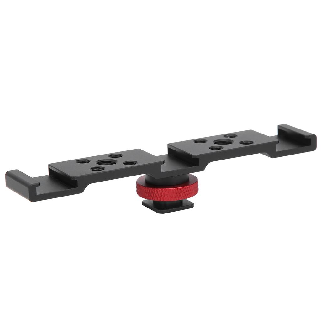 3 в 1 адаптер для крепления на горячий башмак, удлинитель, кронштейн, подставка для камеры, мобильного телефона, черный