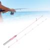 Удочка из углеродного волокна, 2 секции, высокочувствительная, портативная, легкая, рыболовная снасть