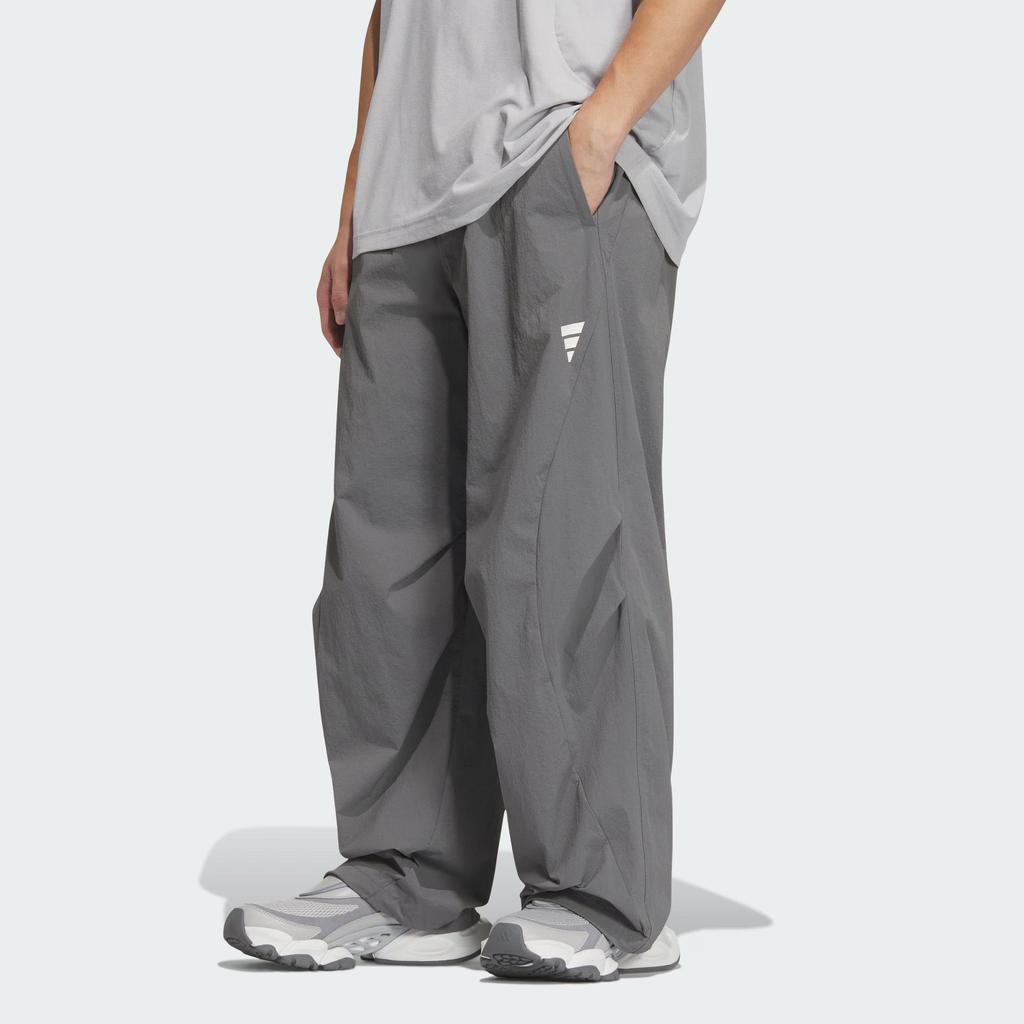 Adidas FOS WOVEN TRACKSUIT BOTTOMS Casual Pants Men's Gray JY8055