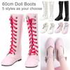 ПУ кожа 5 стилей 1/3 Аксессуары для игрового дома 60 см Кукольные ботинки Тканевая обувь Разные цвета