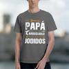 2026 New Model T Shirt For Unisex If Dad Cant Fix It Were Screwed Retro Spanish Fathergift Unisex Motorcycle Clothing Casual F