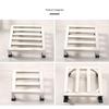 Fanxuan Heavy-Duty Stainless Steel Rolling Plant Caddy