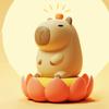 MIT Capybara Night Light Cute Cartoon USB перезаряжаемая светодиодная лампа для новорожденного, сенсорный светильник, рождественский подарок для декора спальни малыша