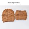Keep Warm Women Men Wool Winter Hats Scarf Set Hedging Caps Millinery Beanies Caps