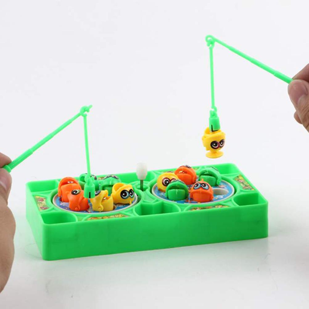 Children Clockwork Fishing Game Baby Magnetic Plastic Fishing Bath Bathroom Summer Water Toy for Bea