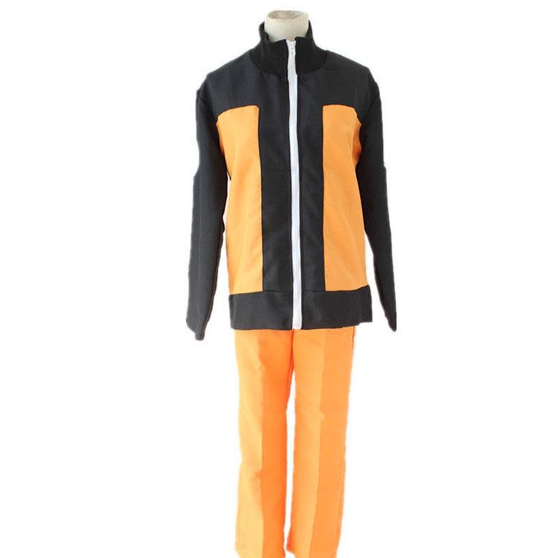 Костюм косплея Наруто Узумаки 2-й Шиппуден, премиум-качества, пальто и брюки, модная униформа для любителей аниме