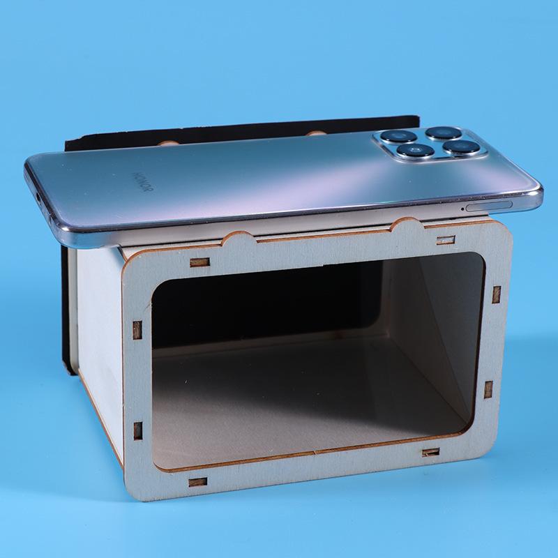 3D-голографический проектор для смартфона, мини-домашний кинотеатр своими руками, практичный научный эксперимент для студентов