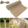 Natural Jute Burlap Burlap Roll with 20m Perfect for Tabletop DIY and Rustic and Pastoral Perfect As a Gift 600cm Fabric, Rope, Crafts, Sewing,