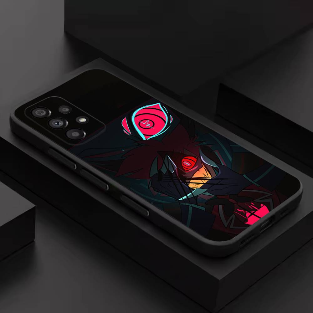 H-Hazbin V-Vox Trust Us Phone Case For Samsung S 9,10,21,30,22,23,24,25,26,Ultra,Plus,Lite,FE,4,5G Black Soft Case