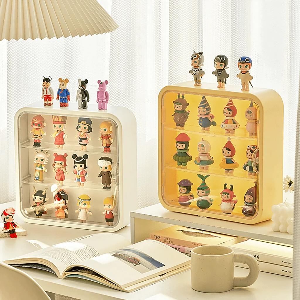1/3pcs-Blind Box Kit Display Independent Transparent Organizer for Home Decor Collection Display Organizer Display Box