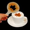 16PCS/1 set Coffee Stencils Fancy Coffee Printing Model Milk Cake Stencils Cappuccino Mold Cake Drawing Mould Home Kitchen Supplies