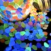 500Pcs Mini Aquarium Decoration Stone Glow Flowerpot Decorative Stone  Lawn