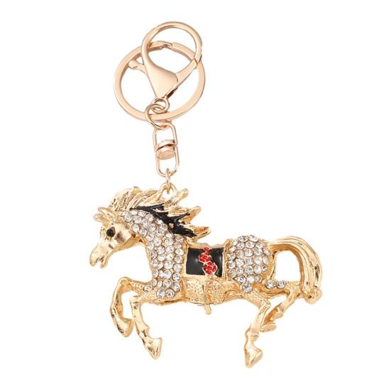 Брелок Год Лошади 2026 Подвеска Год Лошади Металлическая Резьба Хороший