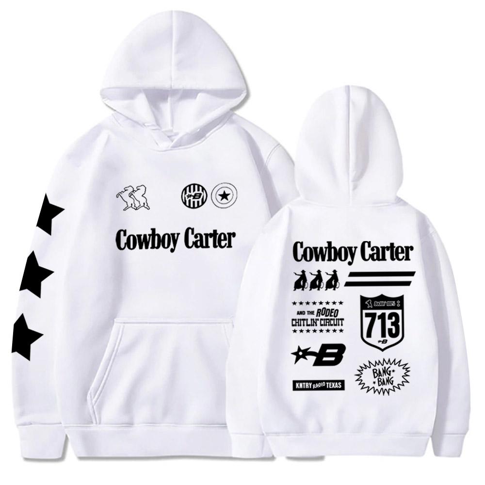 Beyoncé Cowboy Carter Hoodie Beyoncé Merch Gift for Beyoncé Fan Unisex Harajuku Sweatshirts