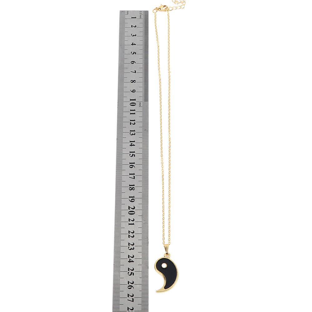 Китайский Тайцзи Мистические Женщины Инь Ян Серебряные Украшения Ключица Цепи Ожерелья Подвеска