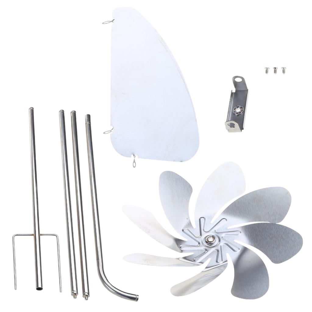 Ретро садовый ветряной вертушка с вращением на 360 градусов, металлическая мельница для наружного двора, газона, сада, ветряных скульптур, украшение