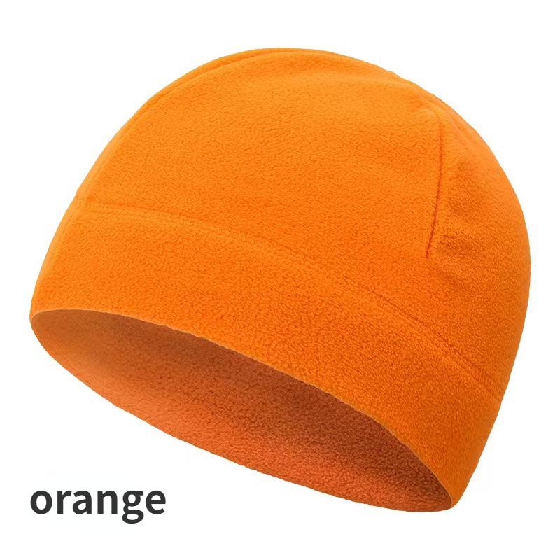 Осенне-зимняя флисовая шапка, теплая мужская и женская шапка