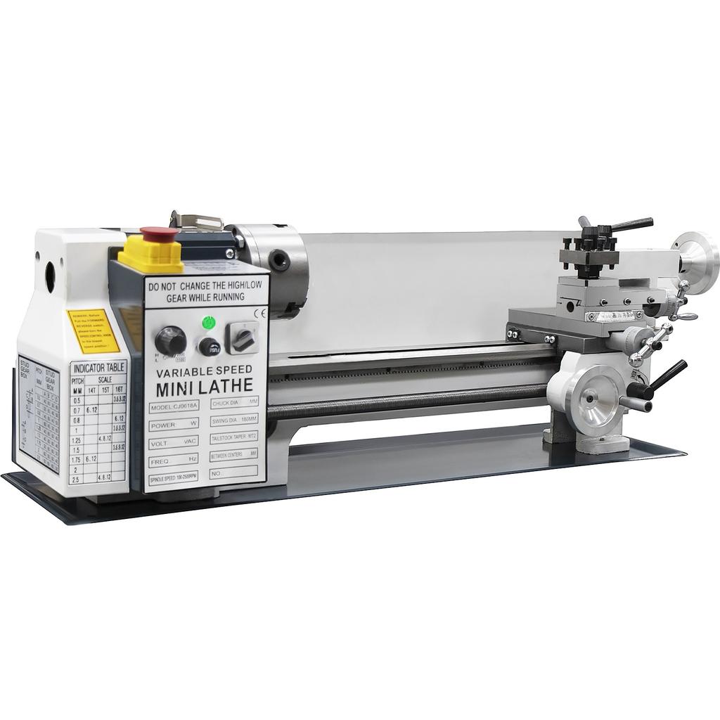 Токарный станок 220В 180*350ММ Пластиковые шестерни без подручника и задней бабки