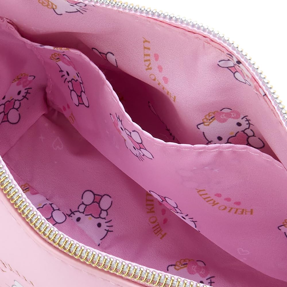 Sanrio Sanrio Pouch Hello Kitty Hello Kitty 19 X 7 X 12 Cm Throbbing Tiara Series Character 619710 SANRIO (SANRIO)