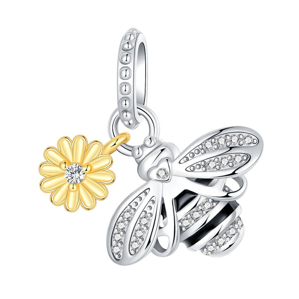 Silve Rose Gold Tree Of Life Butterfly Series Charm Fit 4Mm Aperture Bracelet Charm Bead Necklace Diy Women Jewelry